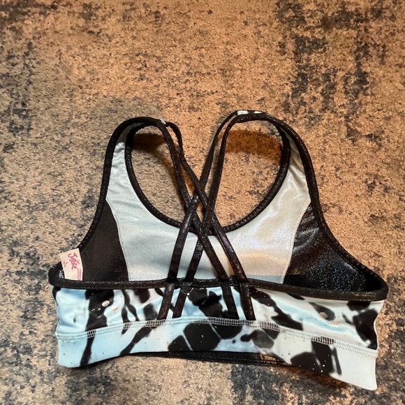 Girls size 12/14 Reversible Justice Bra. - Picture 3 of 7